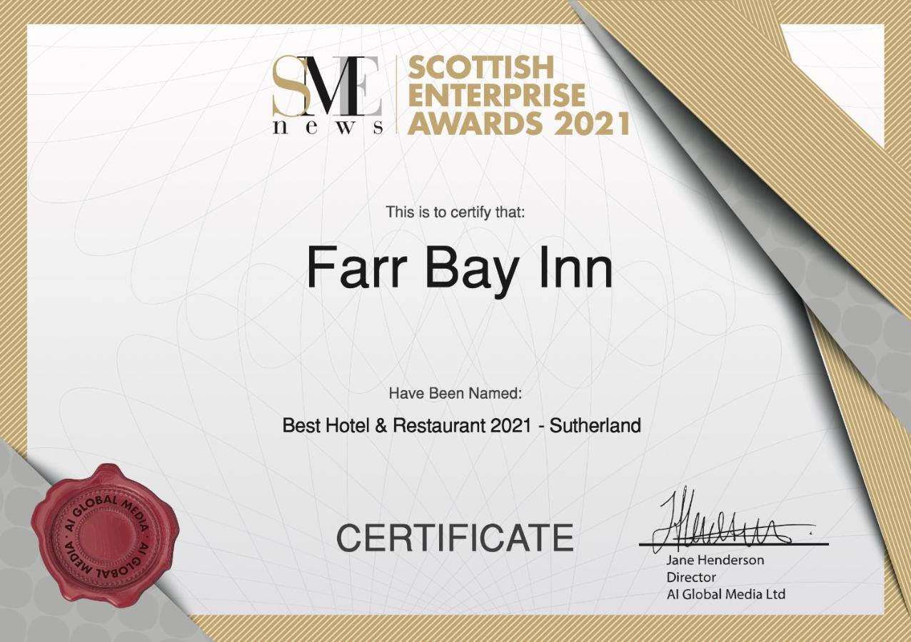 Farr Bay Inn Bettyhill Dış mekan fotoğraf